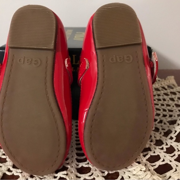 GAP Kids Red Mary Jane Shoes - Picture 3 of 3